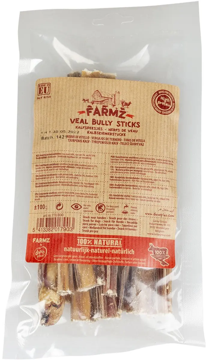 Duvo Duvoplus Farmz Kalfspeesjes 8 Stuks