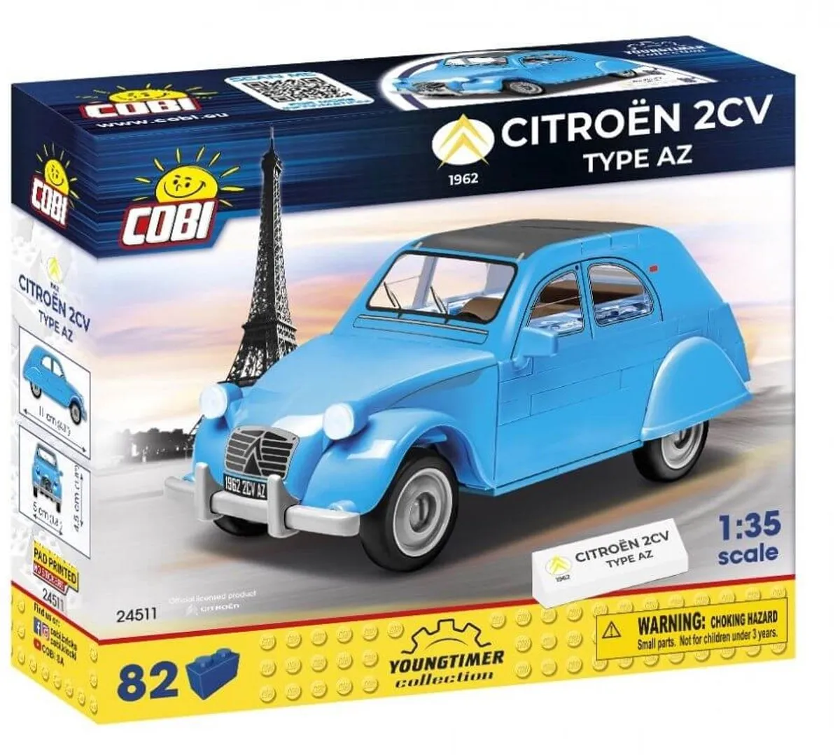 Cobi Citroën 2CV Type AZ 1962