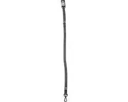 Duvo City Ny Leiband Nylon Uitlaatriem Hond - 120cm/15mm - Zwart