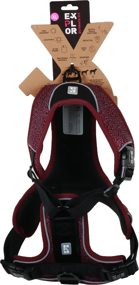 Duvo Duvoplus Ultimate Fit No-pull Harnas XL 52-66cm