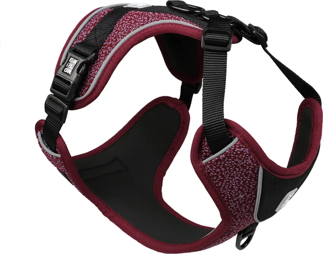Duvo Duvoplus Ultimate Fit No-pull Harnas XL 52-66cm - Plum Purple