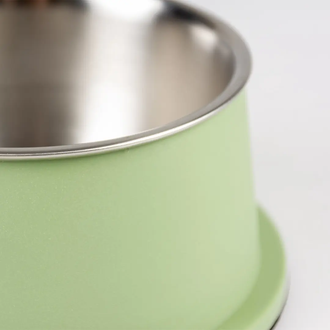Duvo Duvoplus Drinkbak Hond Eetkom Matte Fix Conic 600ml - Groen