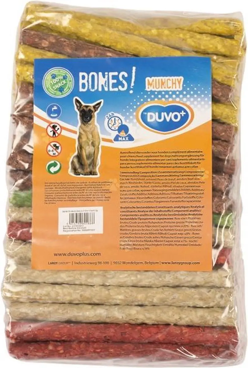 Duvo+ Munchy Stick Hondensnack - 100 Stuks