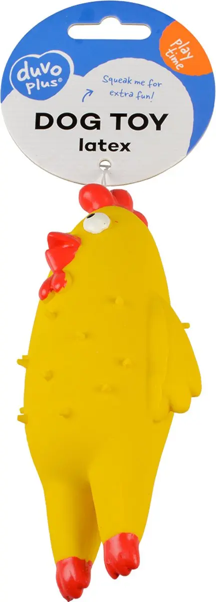 DuvoPlus Latex Vogels voor Honden - Gemengde Kleuren