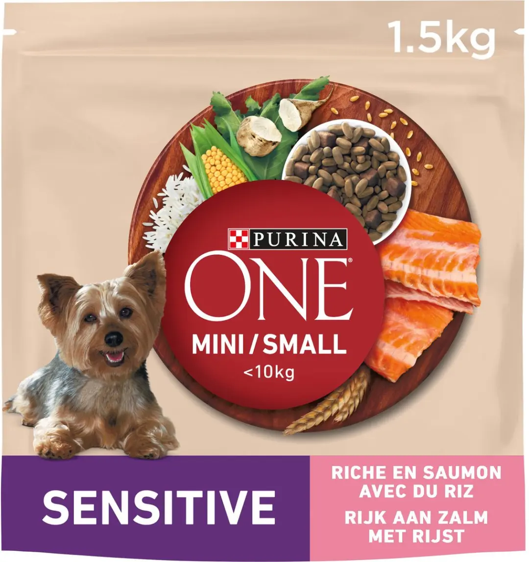Purina ONE Delicate Mini Small Zalm Hondenvoer
