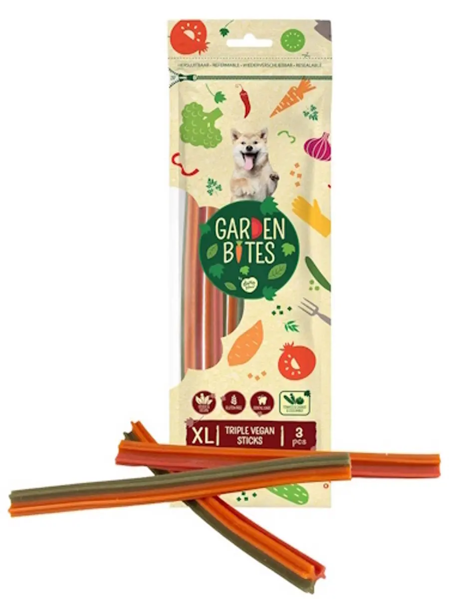 Duvo+ Garden Bites Triple Vegan Sticks XL 25cm