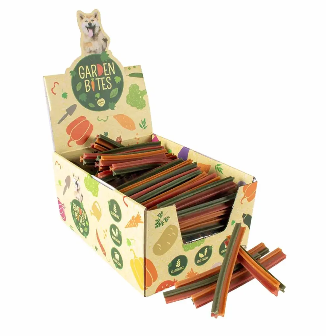 Duvo+ Garden Bites Triple Vegan Sticks XL 25cm - 3 Stuks