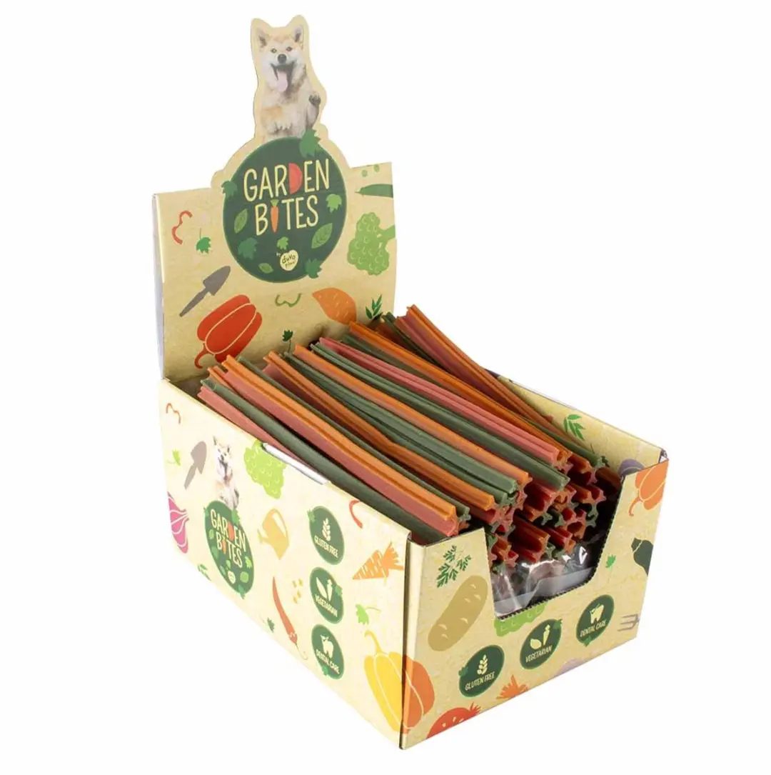 Duvo+ Garden Bites Triple Vegan Sticks XL 25cm - 3 Stuks