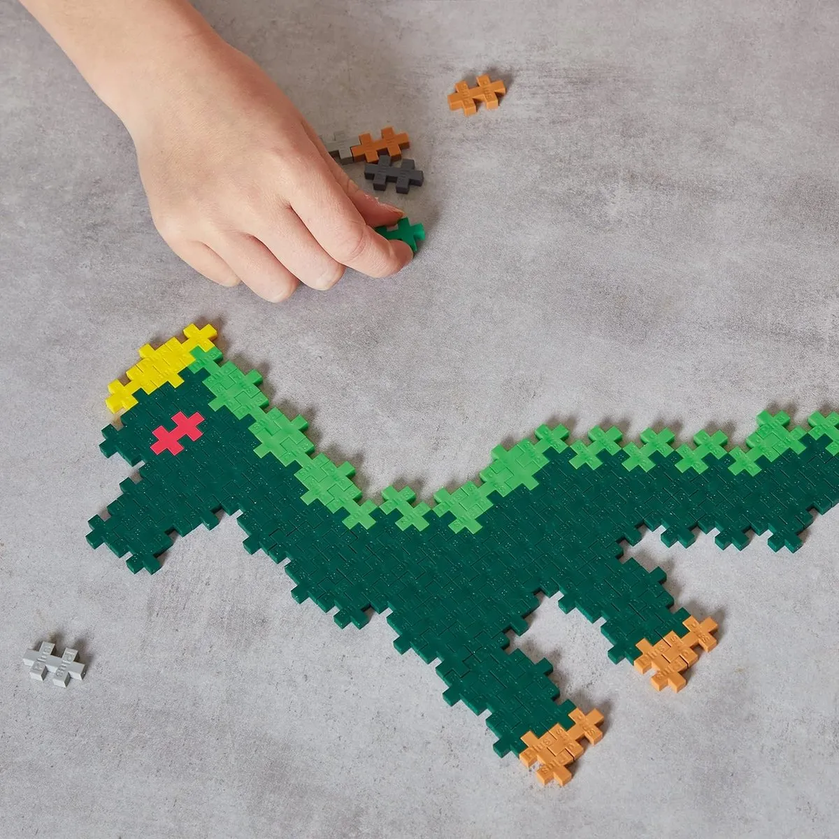Plus-Plus Learn to Build Dino's 600 Delig Bouwset