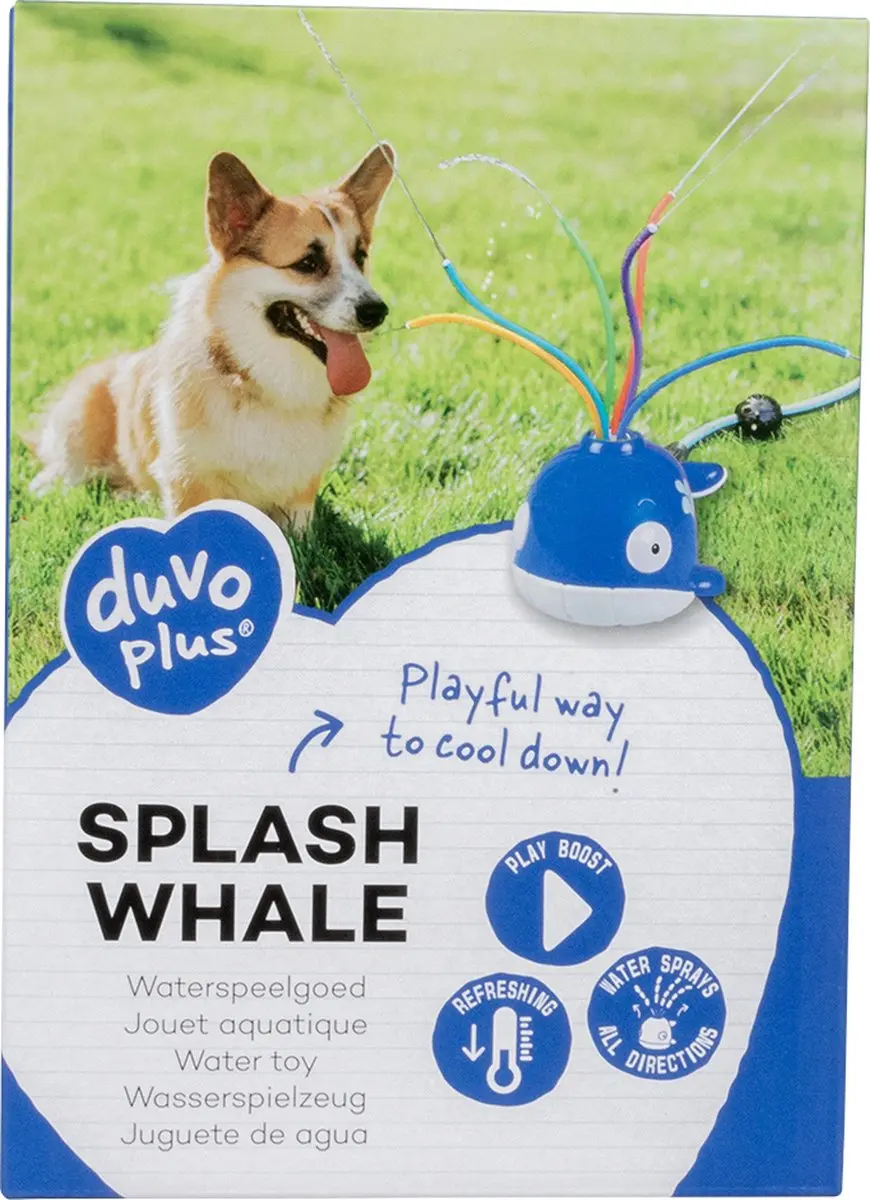 Duvo+ Splash Walvis - Blauw
