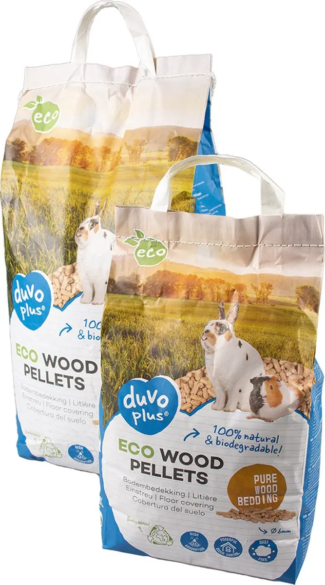DuvoPlus Eco Houtkorrels Bodembedekking 6mm - 3,6kg