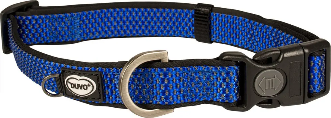 Duvo+ East Halsband Nylon Blauw L 35-55cm