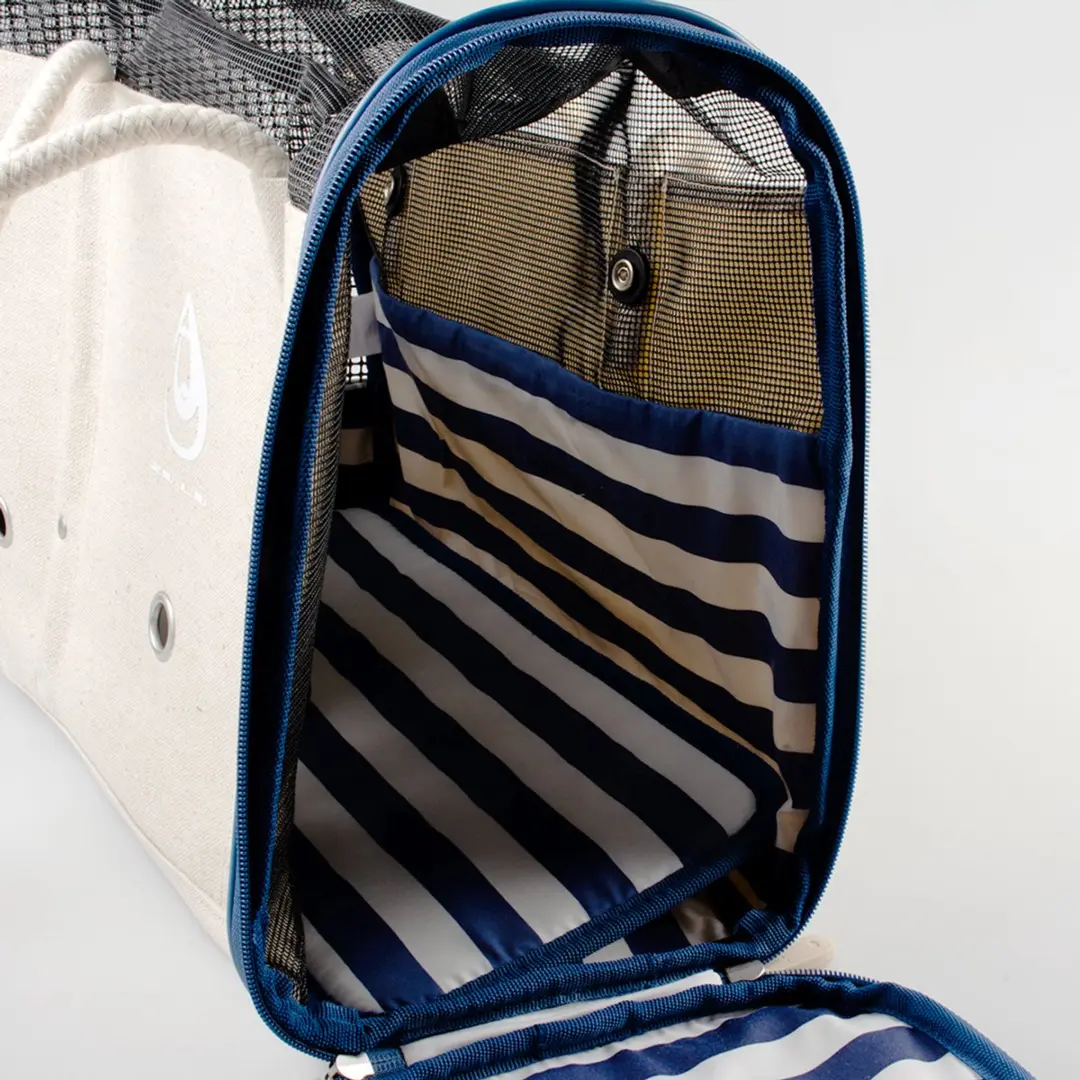 Duvo Saint-Tropez Transporttas 41x22x32cm - 7kg - Beige