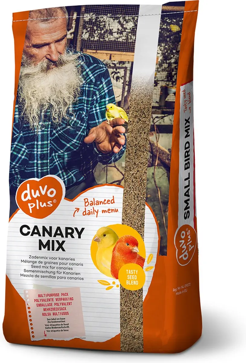 DuvoPlus Kanarie Mix Vogelveer 20kg