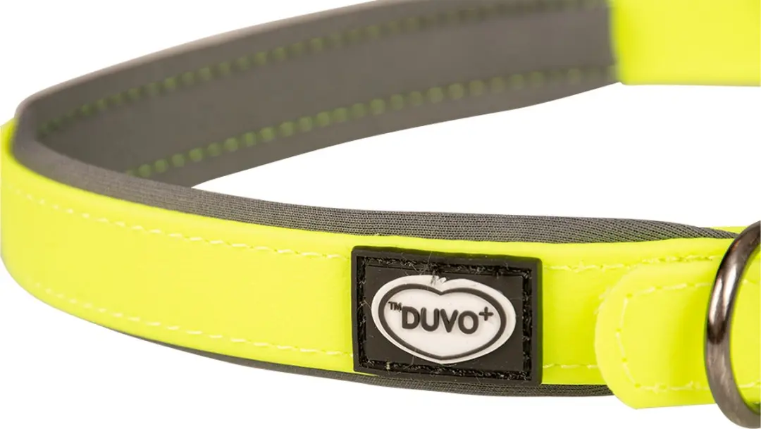 Duvo+ South Halsband PVC Neon Geel M