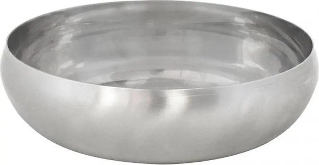 Duvo Eetkom Bolle Bodem Brushed Ø21cm