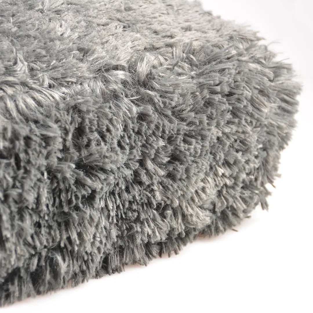 Duvo Dierenkussen Snug Rechthoekig Bed XL 116x84x21cm - Donkergrijs