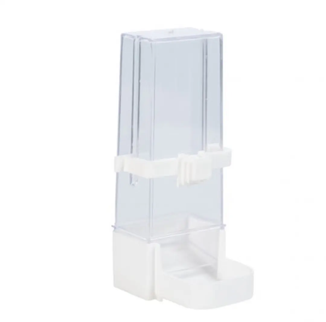 DuvoPlus Voerbak Parkiet 5,5x8x15cm - Grijs