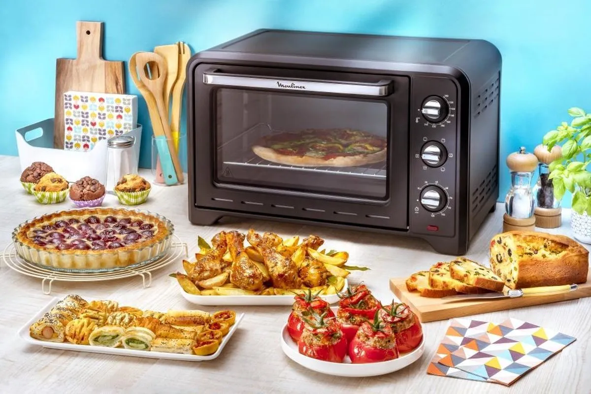 Moulinex Optimo OX444810 Mini Oven 19L - 1380W - Zwart