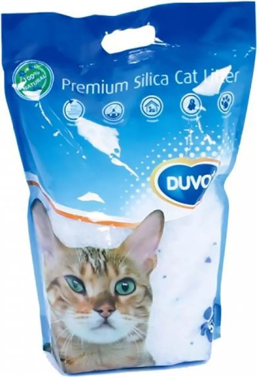 Duvo Laroy Kattenbakvulling Silica 5L
