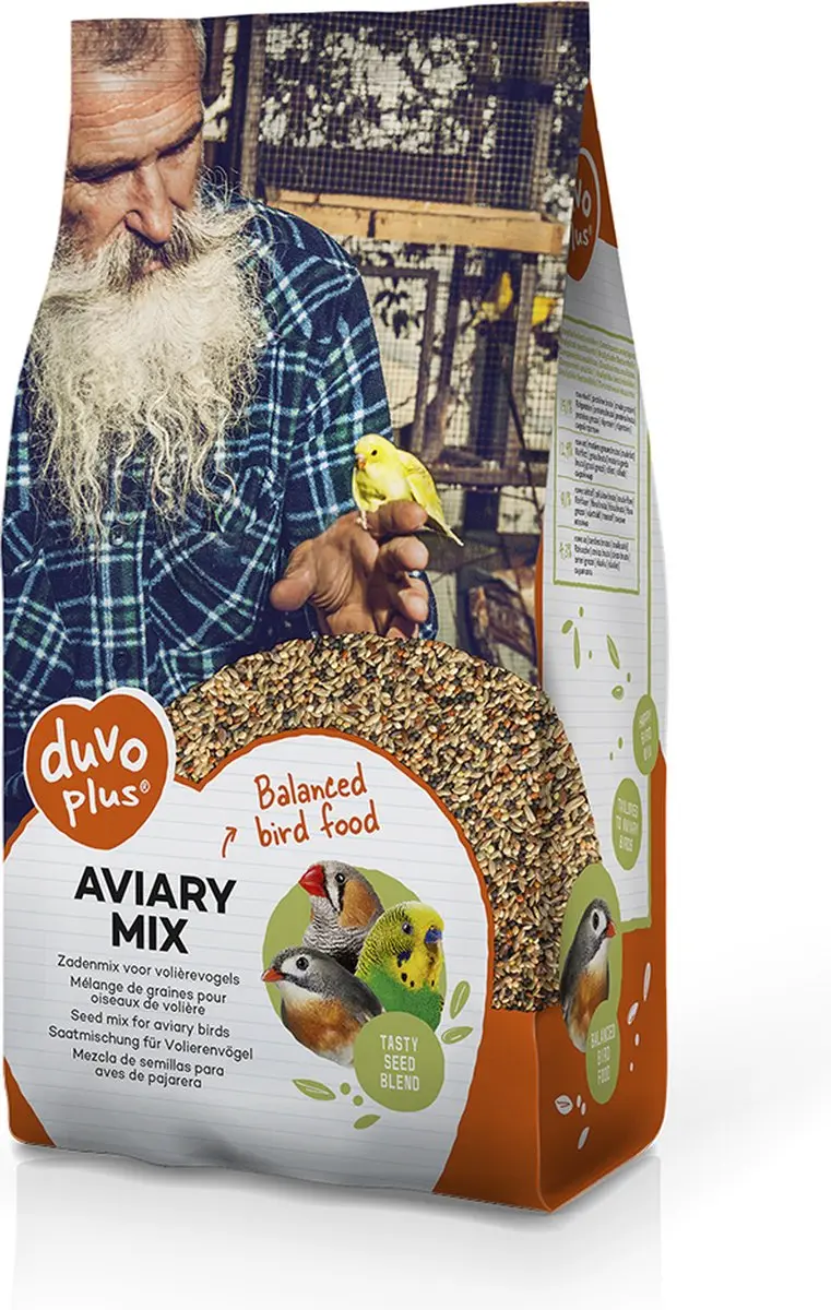 Duvo Plus Volière Mix Vogevoer 20kg