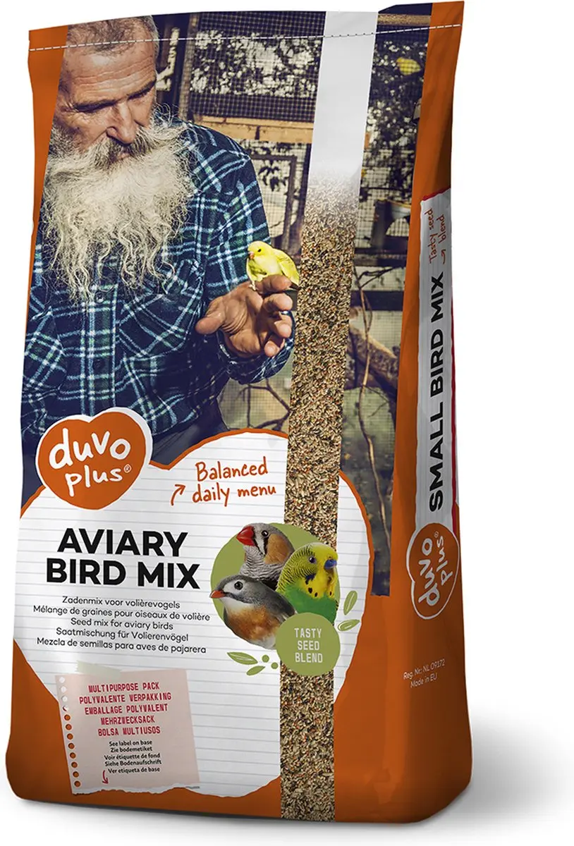 Duvo Plus Volière Mix Vogevoer 20kg