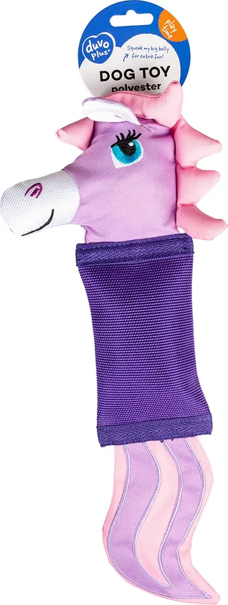 DuvoPlus Belly Uma De Eenhoorn Speelgoed Hond 42cm