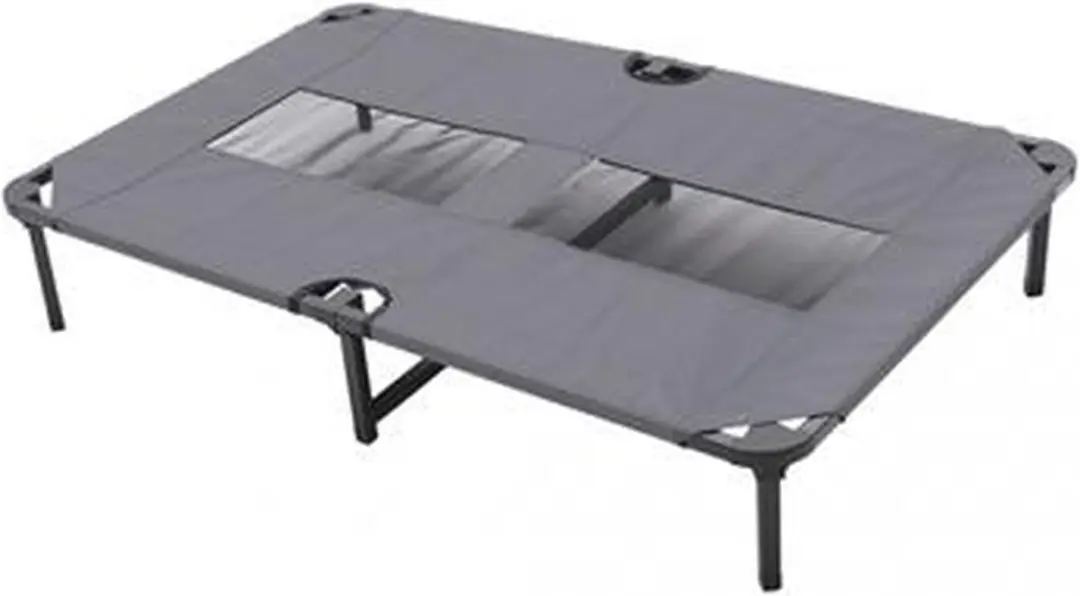 Duvo Dierenmand Relax Hondenbed 89,5x57x19cm - Grijs