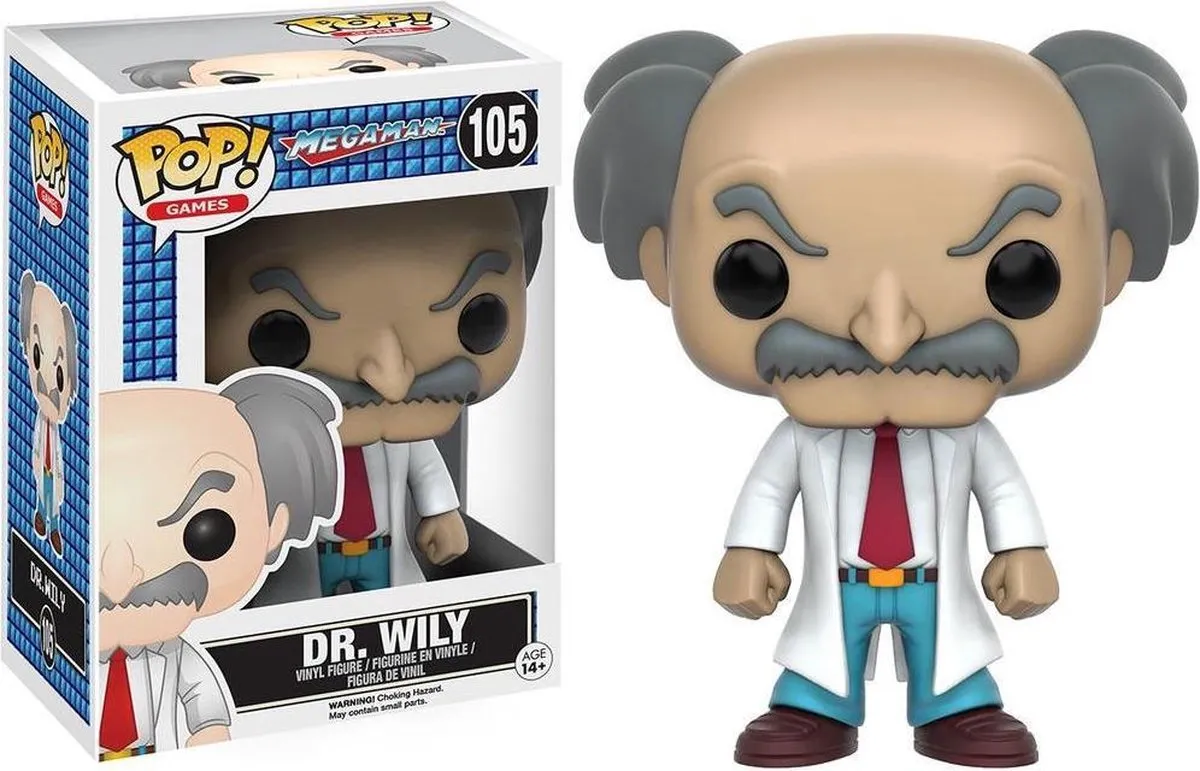 Funko Pop! Games Mega Man Dr. Wily