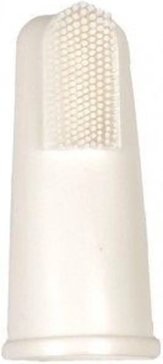 Duvo Vingertandenborstel Set 2ST - Wit/Blauw