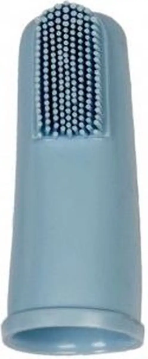 Duvo Vingertandenborstel Set 2ST - Wit/Blauw