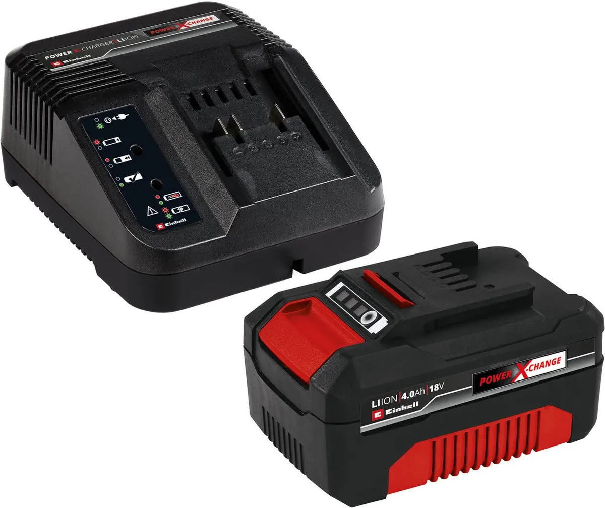 Einhell Power X-Change Starterkit 18V 4.0Ah - 1x Accu & Oplader