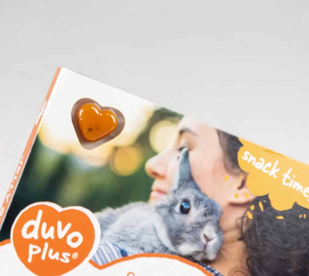 DuvoPlus Knaagdier Gelei Snack Wortel 12st
