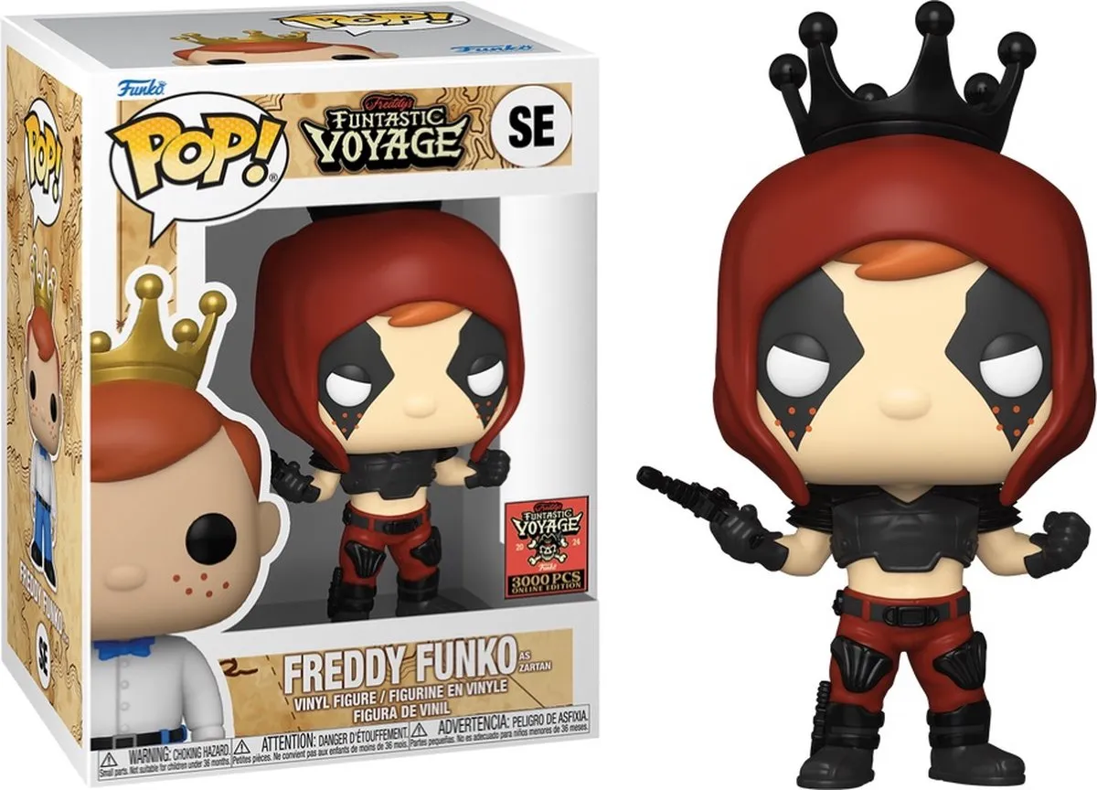 Funko Freddy Funko as Zartan Figure