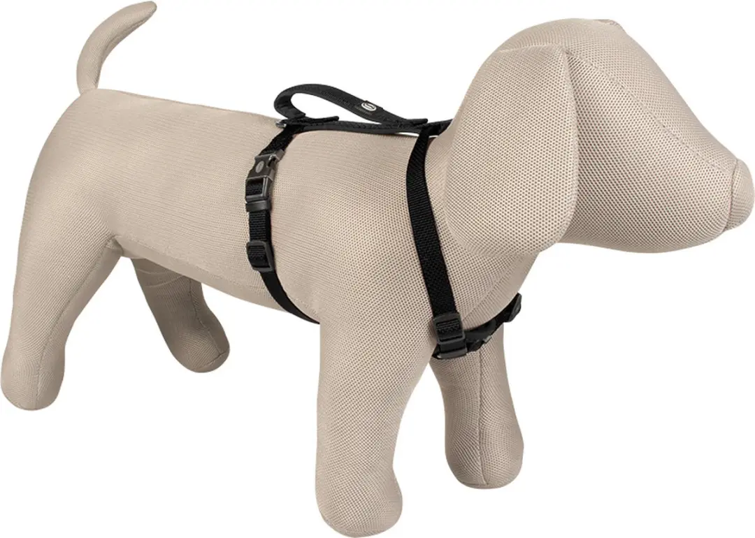 Duvo Explor North Harnas Nylon Hondentuigje S 30-40cm - Zwart