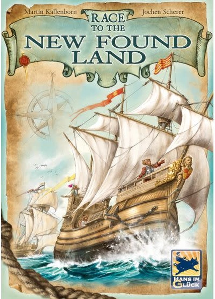 Race to the New Found Land Bordspel