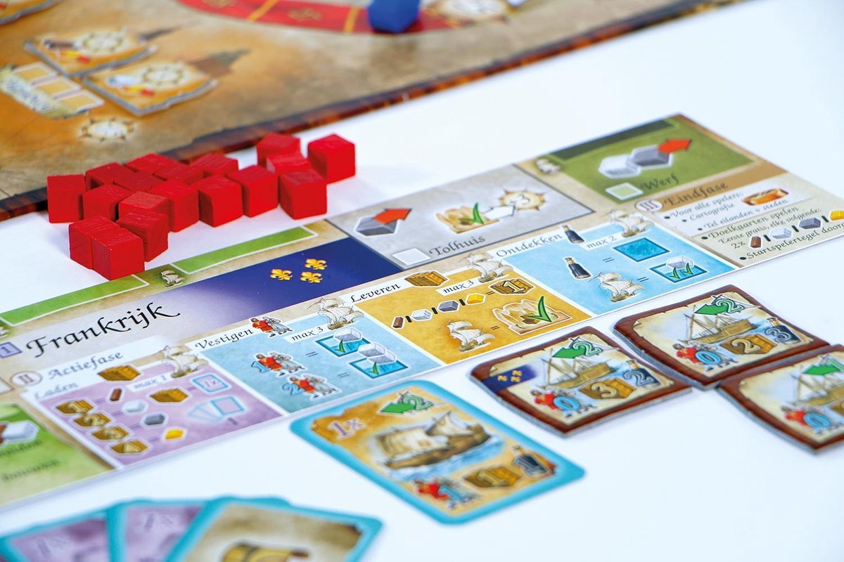 Race to the New Found Land Bordspel