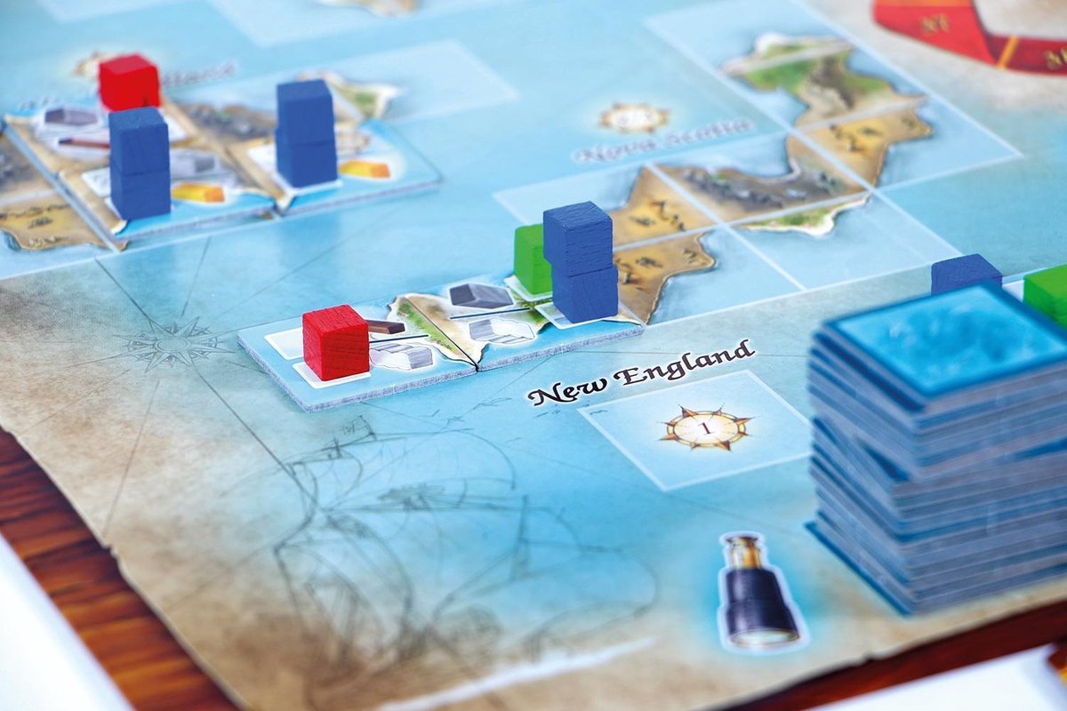 Race to the New Found Land Bordspel