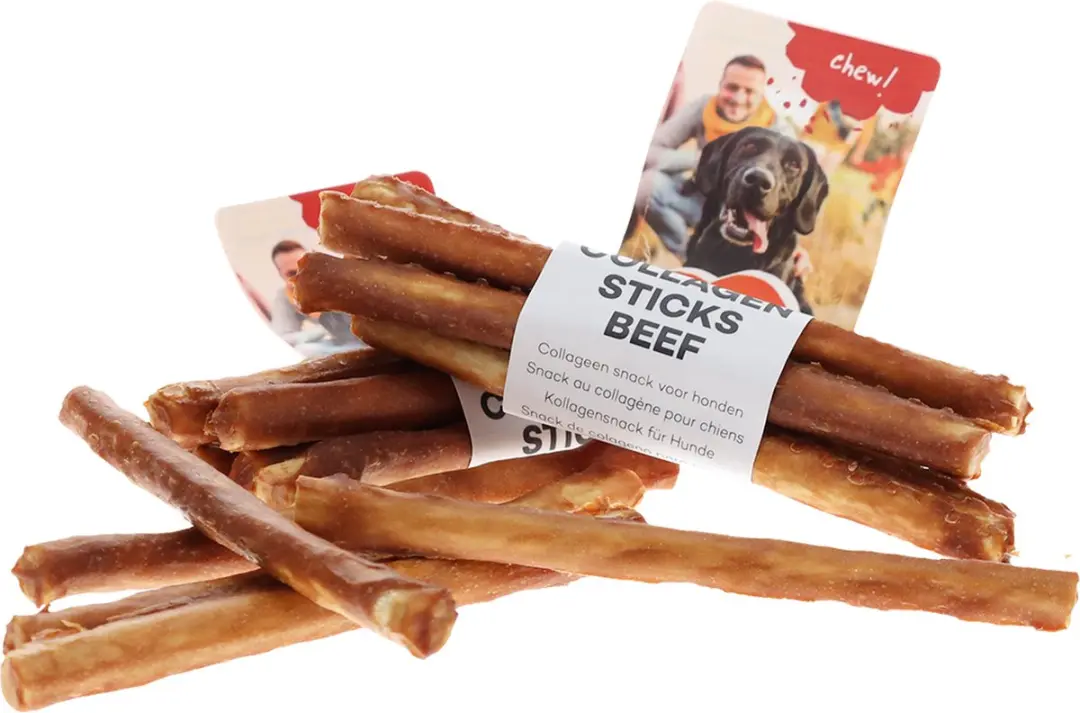 Duvo Chew! Collagen Sticks Rund 35g