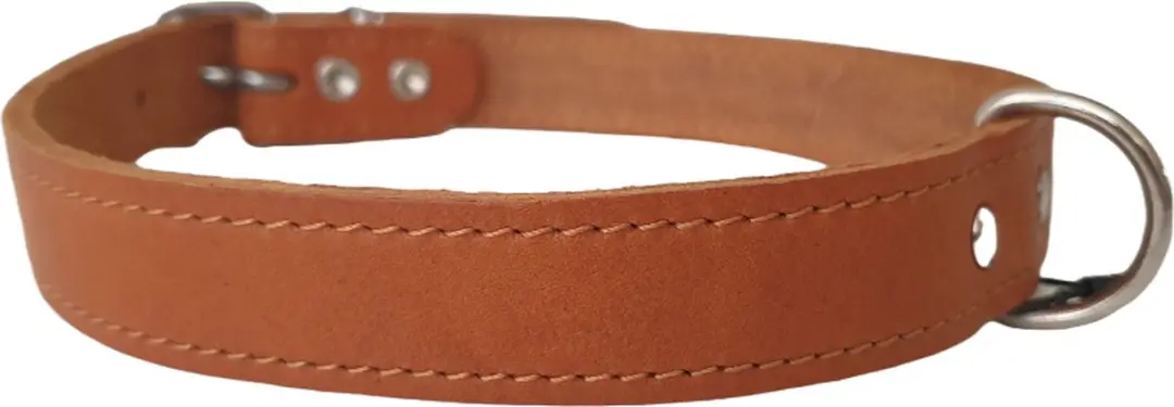 Duvo Diamond Dog Classy Halsband - Cognac - 22mm - XL
