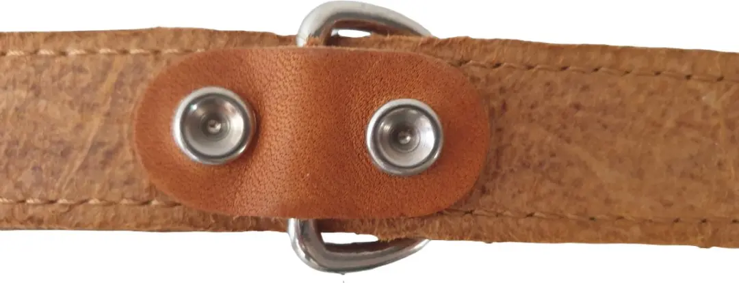 Duvo Diamond Dog Classy Halsband - Cognac - 22mm - XL