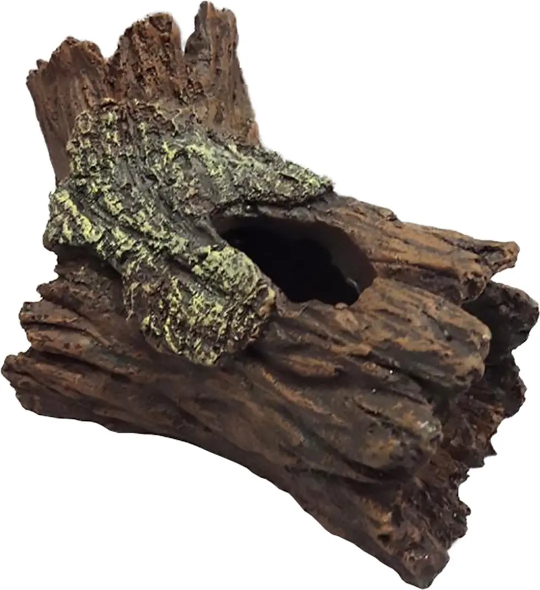 DuvoPlus Boomstronk Aquariumdecoratie 14x8,5x9cm