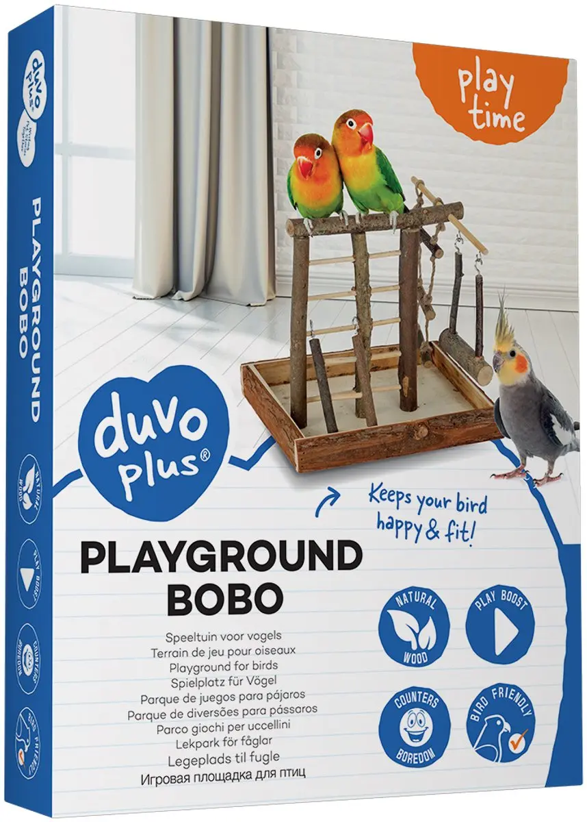 DuvoPlus Vogelspeeltuin Bobo - 27x21x25cm