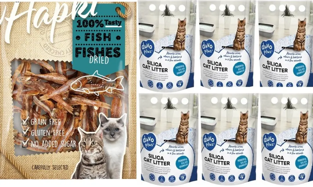 Duvo Premium Silica Kattenbakvulling 30L