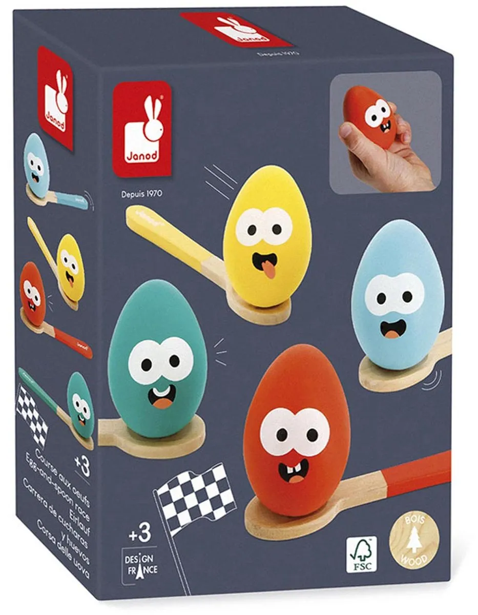 Janod Eieren Race Verjaardagsspel J07729