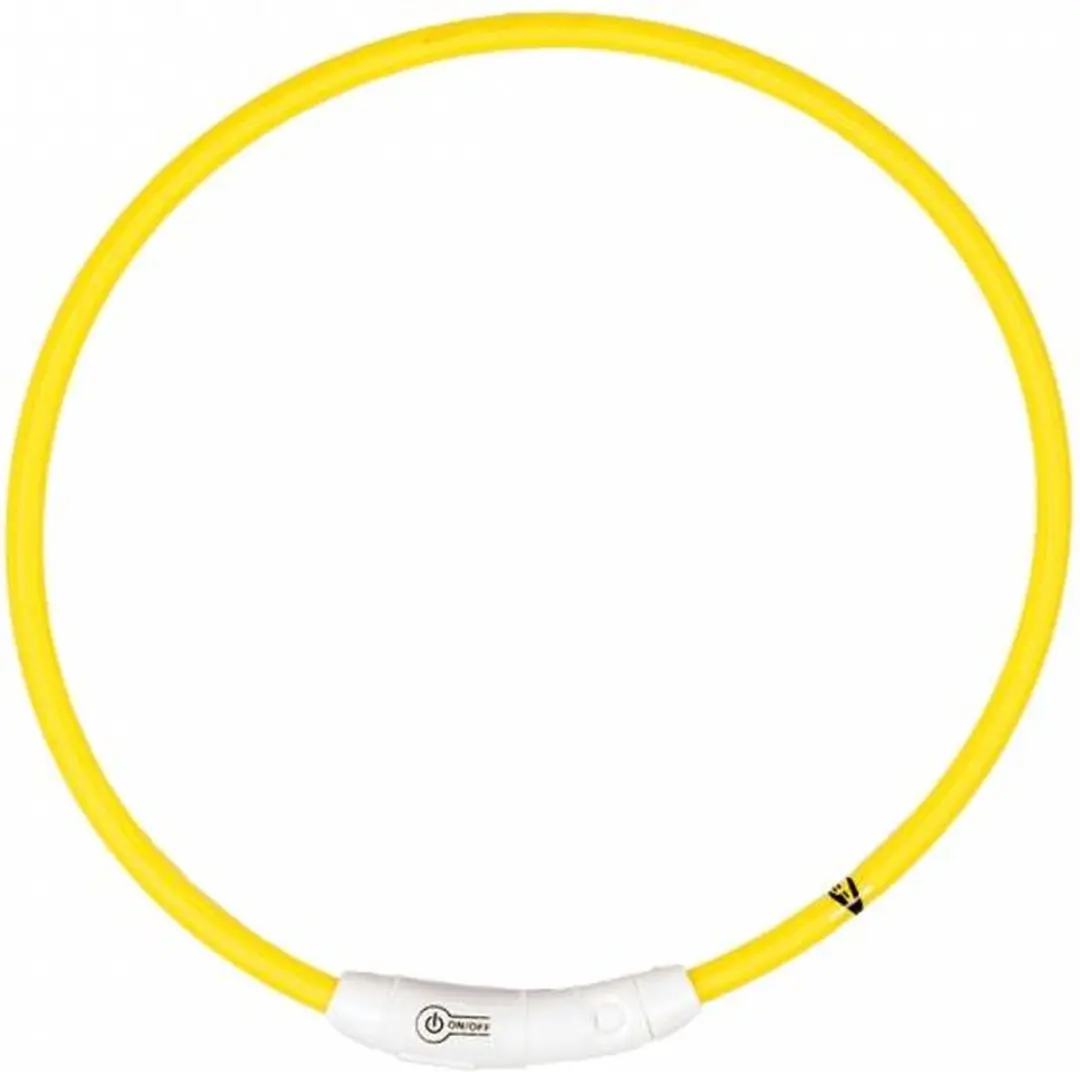 Duvo+ Flash Licht Halsband 35cm - Oranje