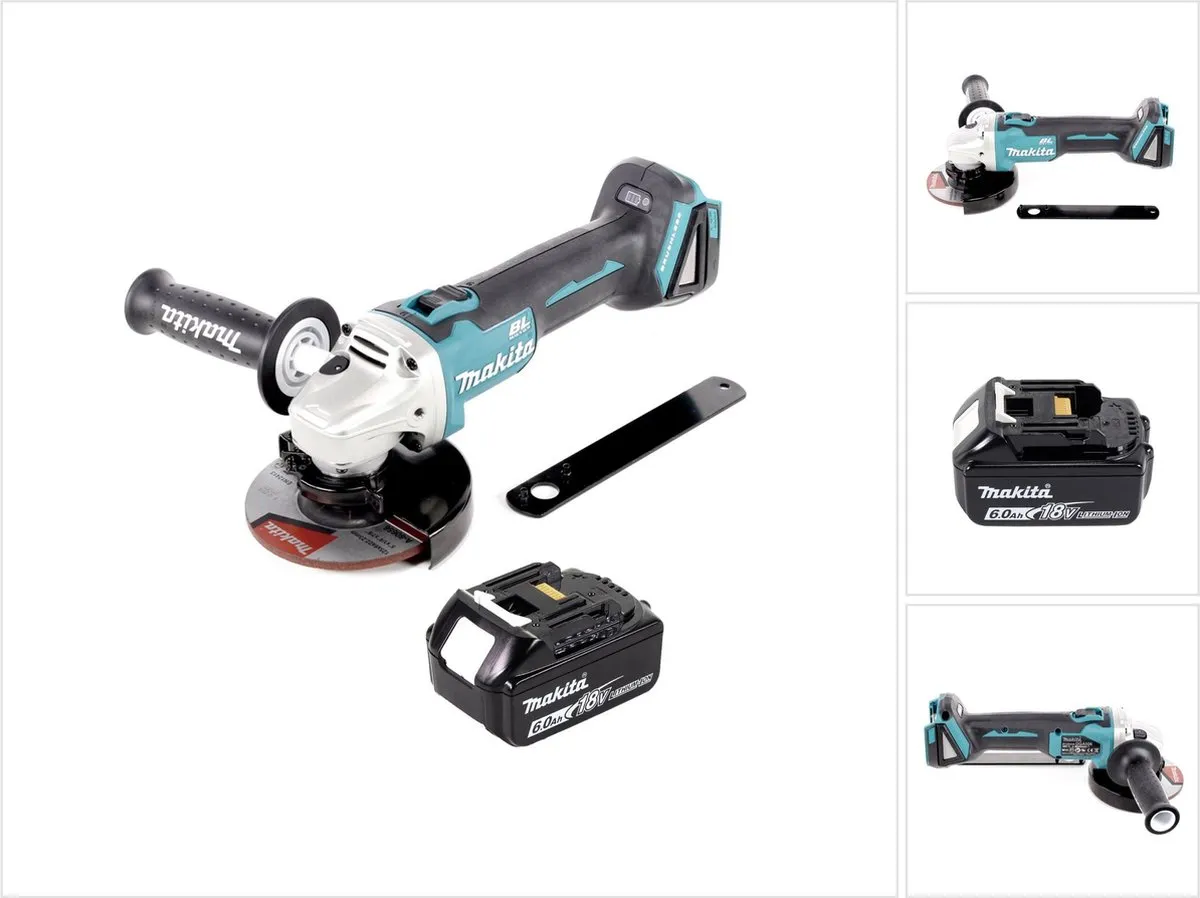 Makita DGA 506 G1 Haakse Slijper 18V 125mm