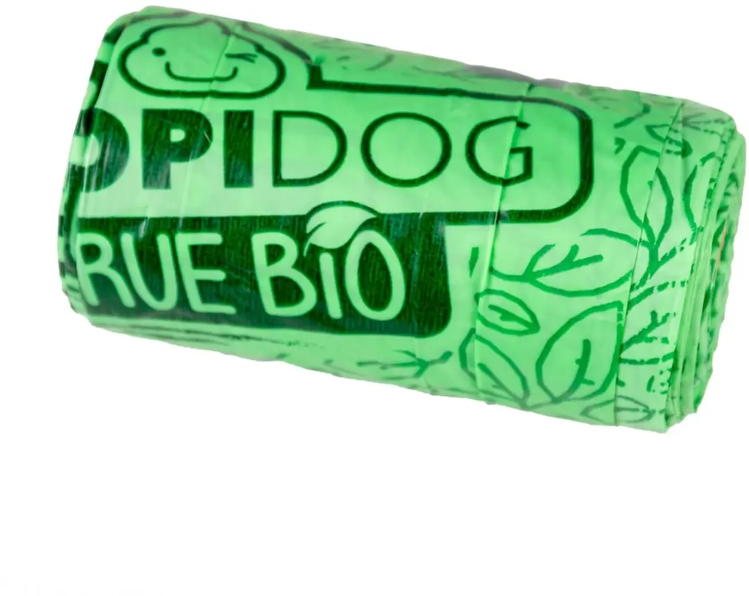 DuvoPlus True Bio Poepzakjes Groen - 15 Stuks