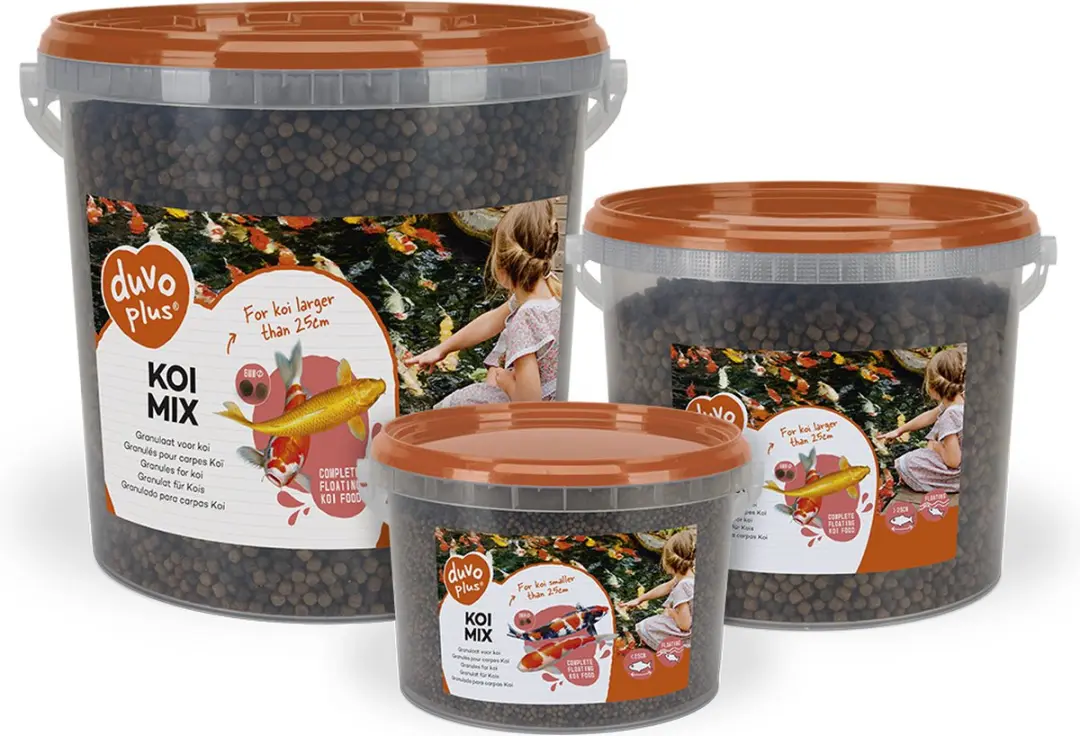 DuvoPlus Terrasvijver Koi Mix 3L - 3mm
