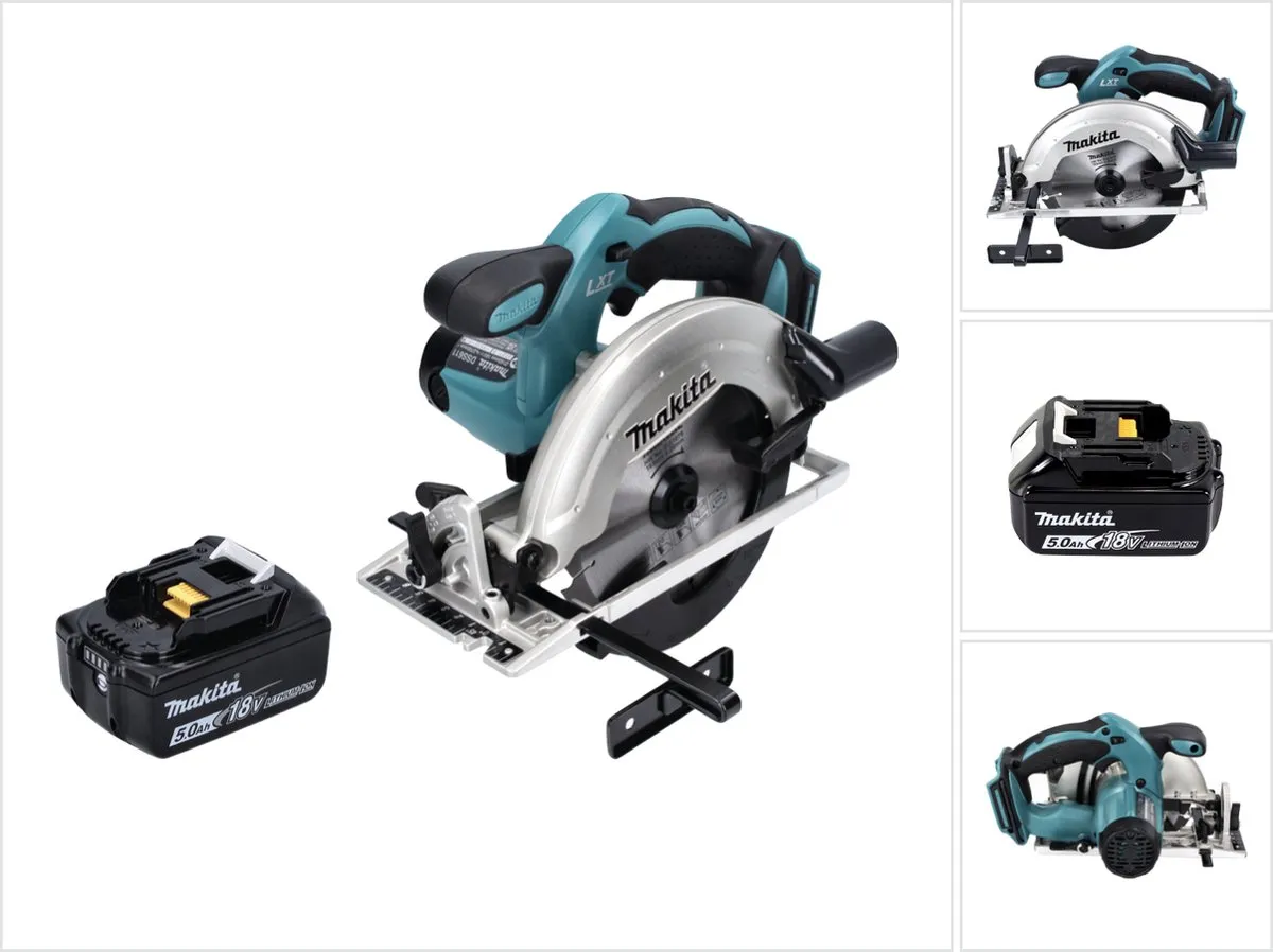 Makita DSS 611 T1 Accu-cirkelzaag 18V 165mm